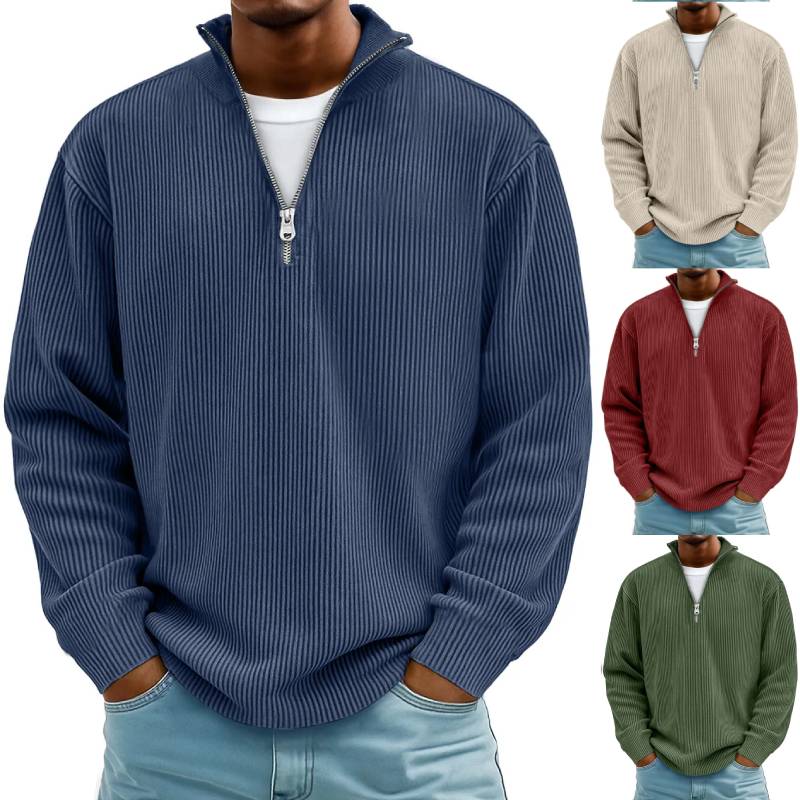 🔥【S-5XL】Podzim/Zima 2026 Nová pánská mikina se stojáčkem