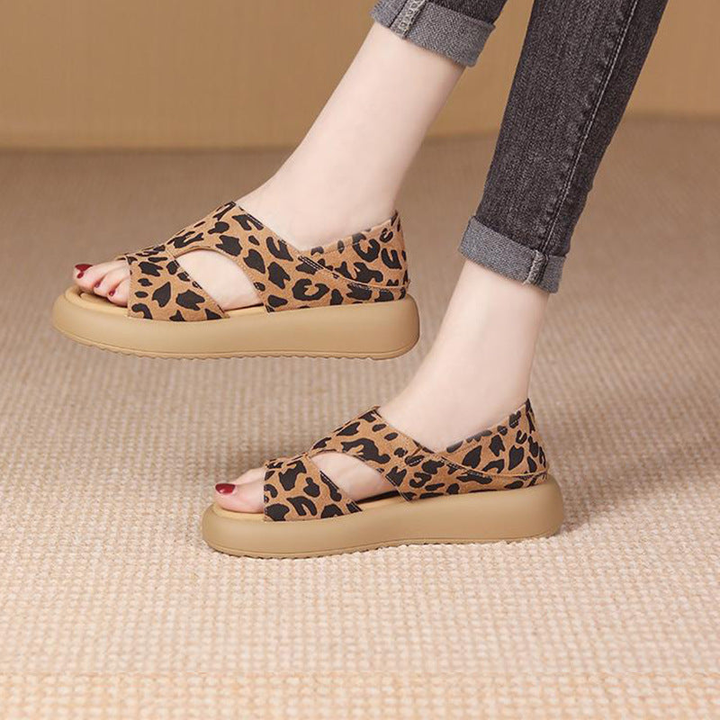 🌴👡【35-42】Sandale plate pentru femei, la modă, casual, confortabile de vară.