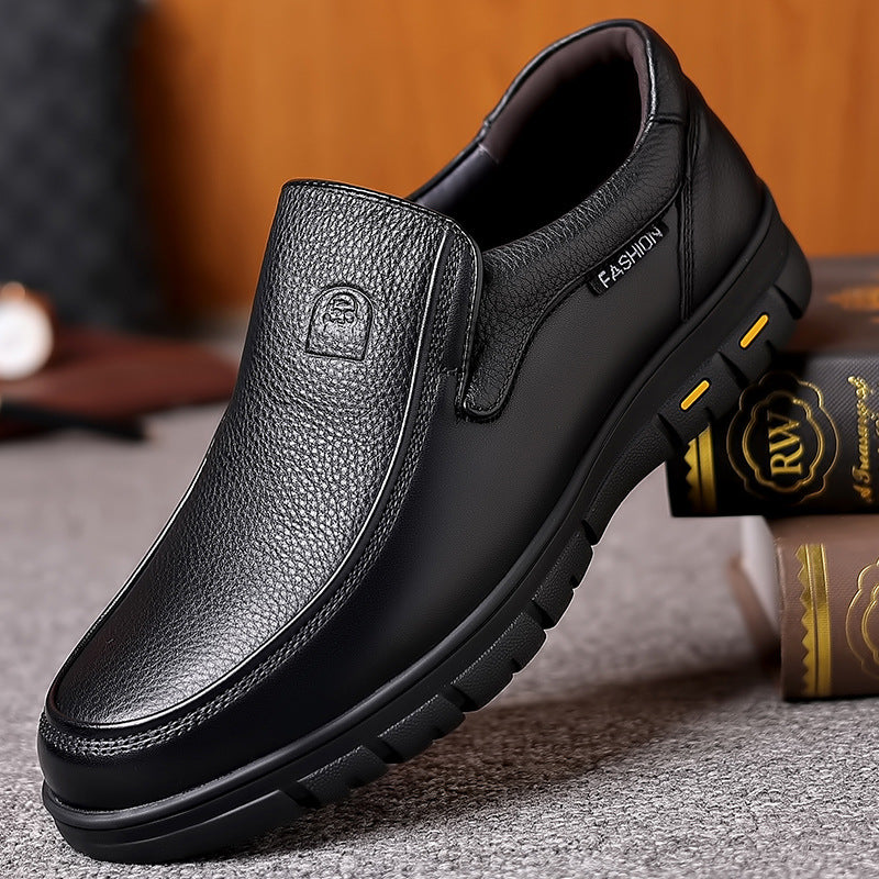 🥇 Pantofi confortabili din piele pentru bărbați, Pantofi bărbătești Fashion Elite, strălucitori