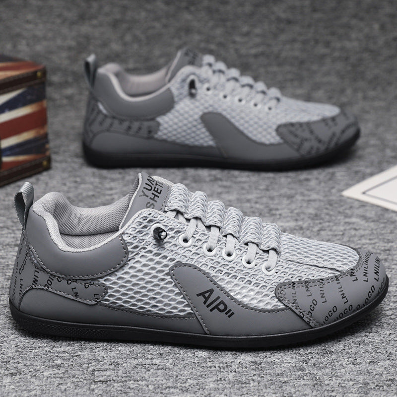 👟Pantofi sport casual respirabili pentru bărbați, din plasă, de vară nouă.