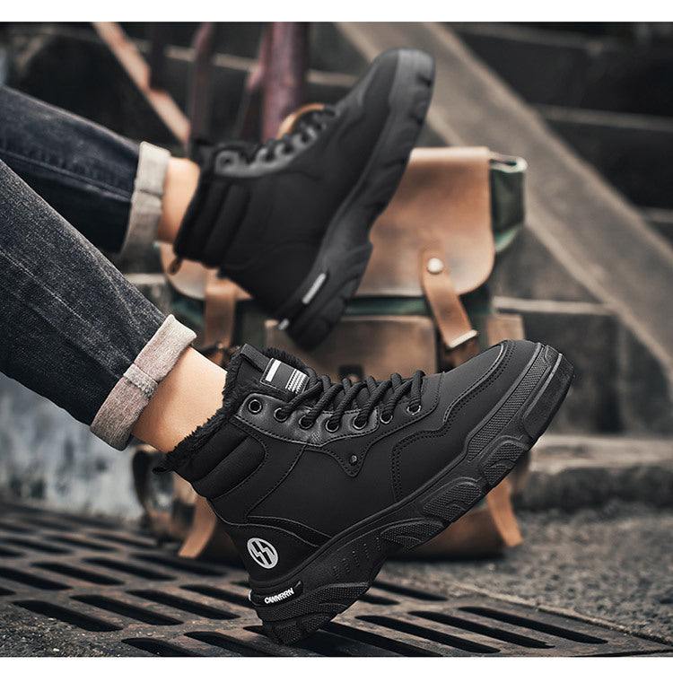 🔥🔥【39-44】Nový styl na podzim a zimu, pánské všestranné protiskluzové boty s tlustou podrážkou