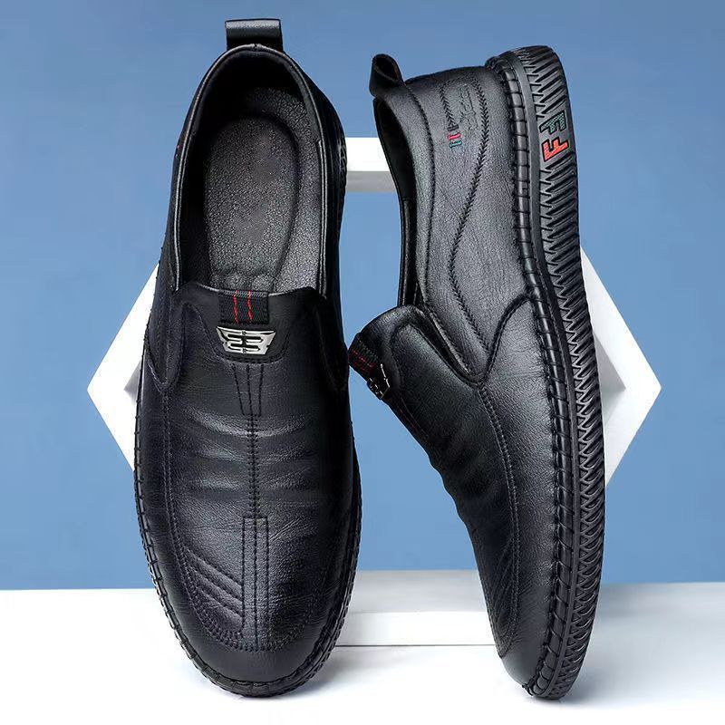 [38-44]👞Pantofi bărbătești din piele naturală moale – Confort total pentru bărbați maturi
