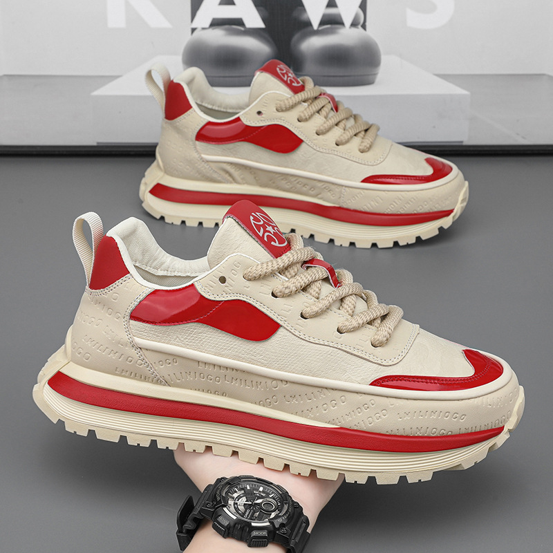 👞😊【39-44】Pantofi casual pentru bărbați, la modă, confortabili, care îmbunătățesc înălțimea