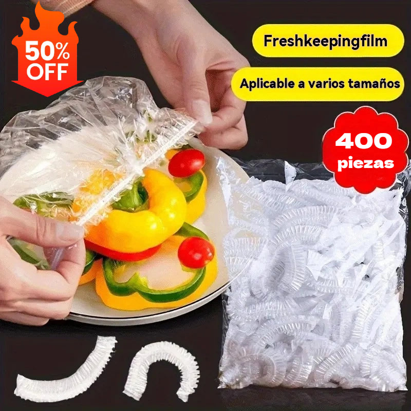 🔥🙌【200 buc】Capac de unică folosință pentru prospețime, de calitate alimentară【Cumpără 1 Primești 1 Gratuit】