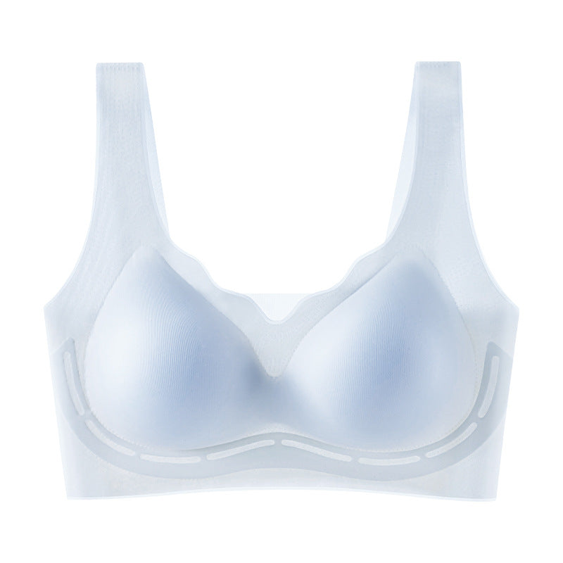 💁‍♀️✨【2 piese】Sutien de vară ultra-subțire, răcoros, fără cusături, mătase rece respirabilă, spate confortabil și frumos.