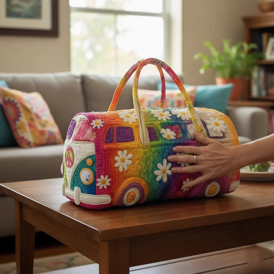 👜Polstrovaná cestovní taška Hippie Van