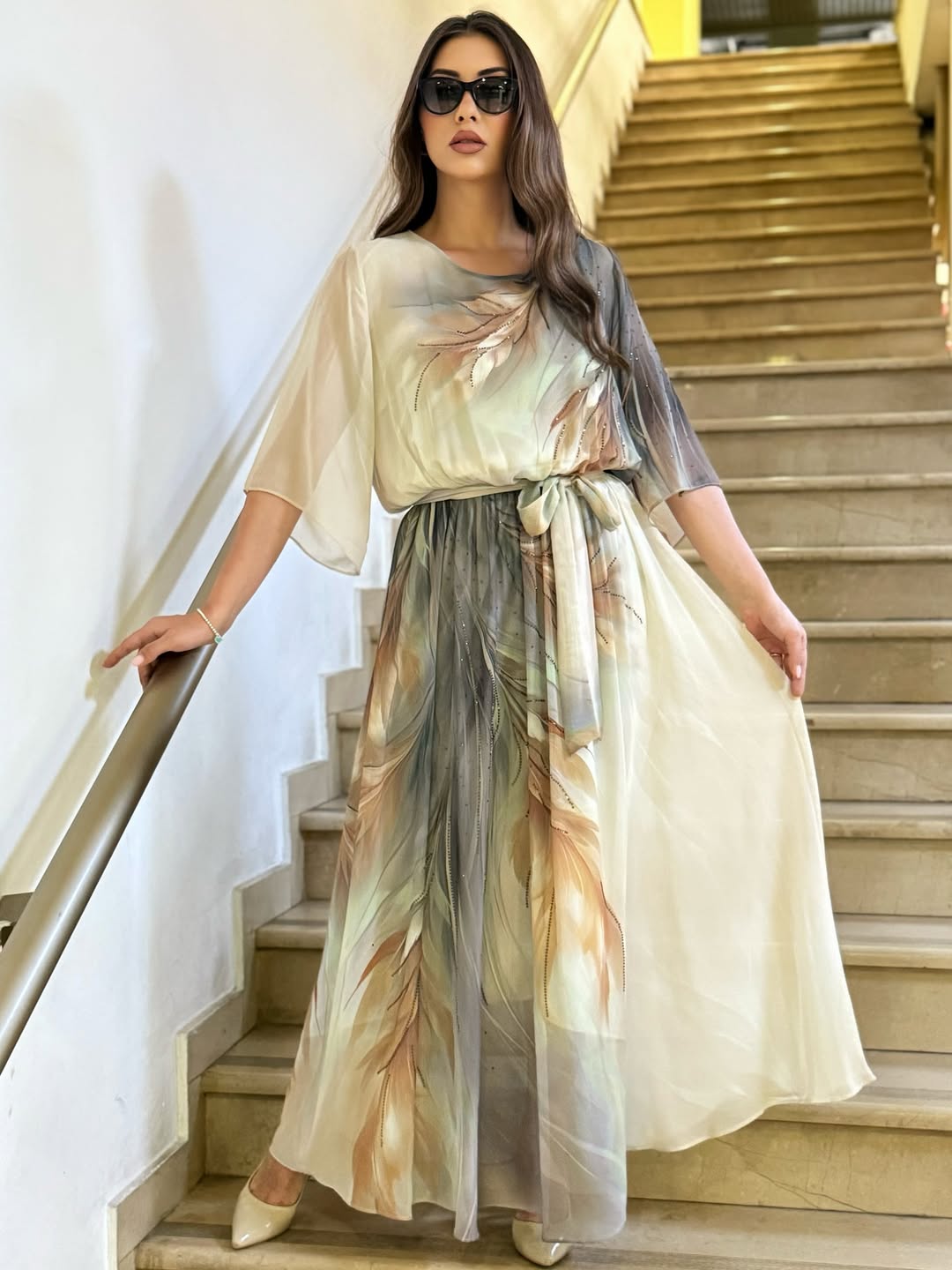 🍬❤【S-5XL】Rochie de vară din șifon de înaltă calitate.