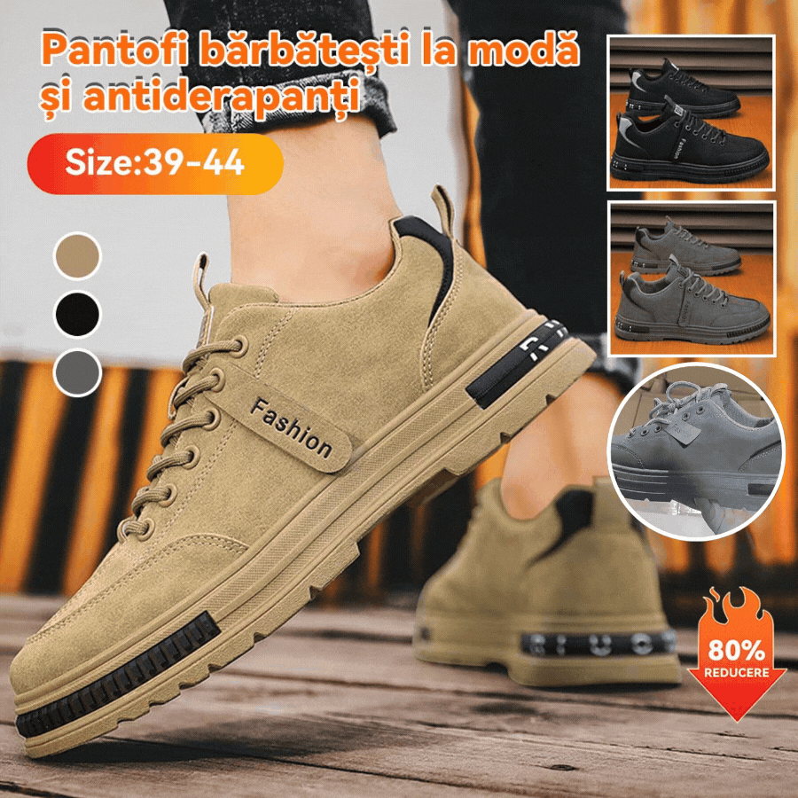 👞【39-44】2025 Pantofi de bord casual din piele moale pentru bărbați noi