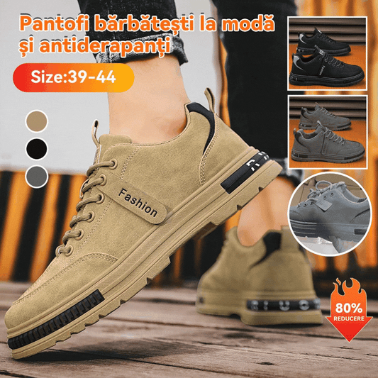 👞【39-44】2025 Pantofi de bord casual din piele moale pentru bărbați noi