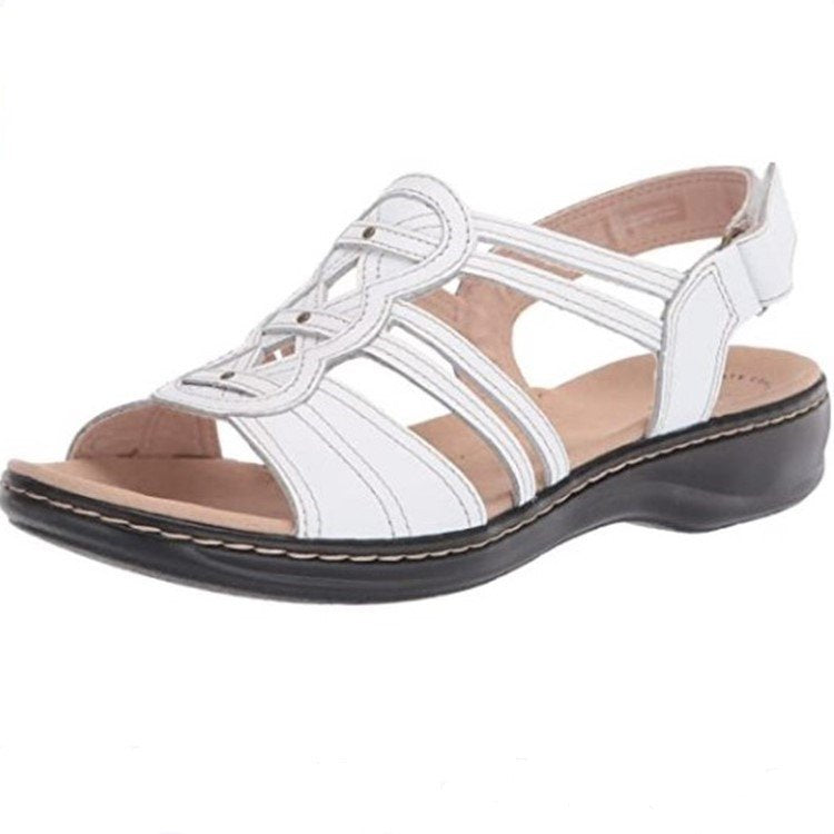 👡【35-43】Sandale moi și confortabile din piele pentru femei.