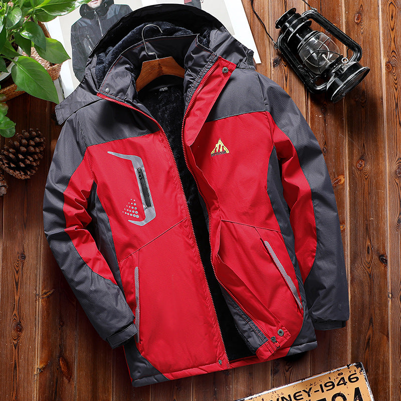 👍😎【L-5XL】Moška in ženska vodoodporna jakna❄️🔥Ojačana, topla, vetrovno odporna in obrabno odporna zimska jakna za aktivnosti na prostem