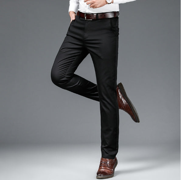 😎👖 Pantaloni casual pentru bărbați, țesătură elastică, fără pilling, confortabil de purtat!