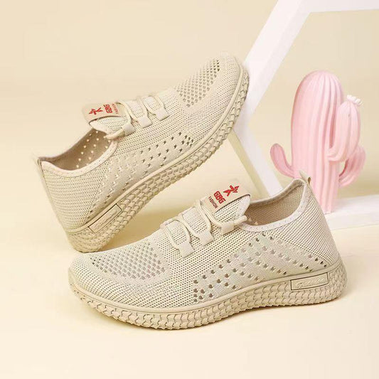 💕【36-40】Pantofi din plasă zburătoare de primăvară și vară | Mers versatil, slăbitor, confortabil și rapid