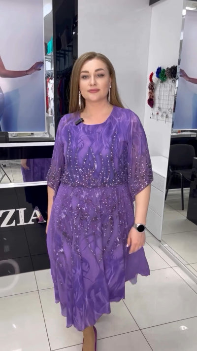 🔥 nové elegantné šaty s potlačou, ľahké a priedušné 
