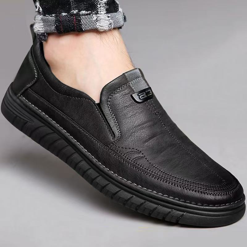 [39-44]👞Pantofi bărbătești din piele naturală moale – Confort total pentru bărbați maturi