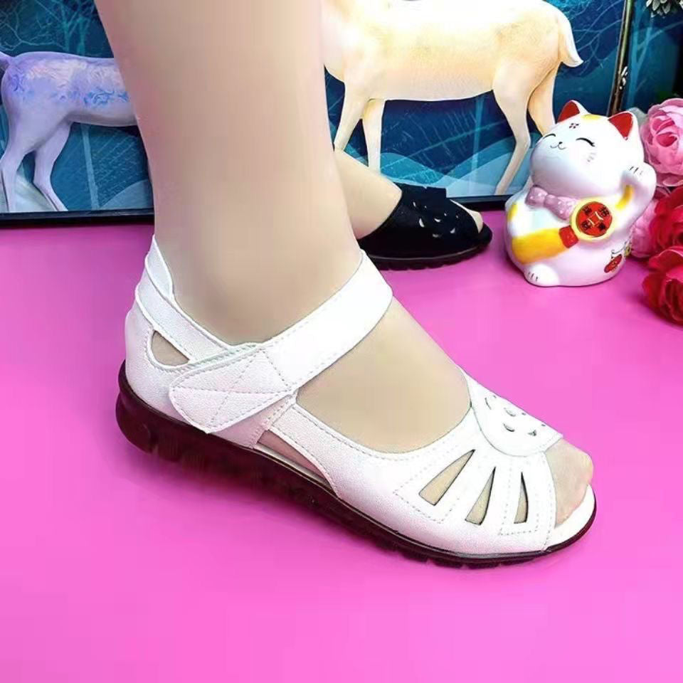 🥿🔥【35-41】Stil nou pentru vară, sandale confortabile de damă din piele naturală cu talpă moale