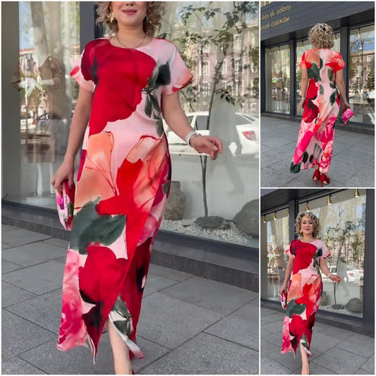 🌹👗【Vânzare la cald】【S-5XL】2025 Summer New Fashion Rochii imprimate.