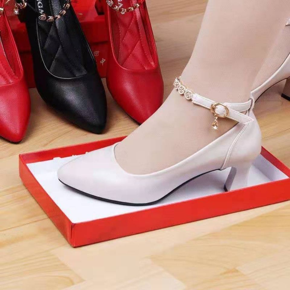 🔥👠【35-40】 Tocuri înalte cu talpă moale la modă nouă de vară