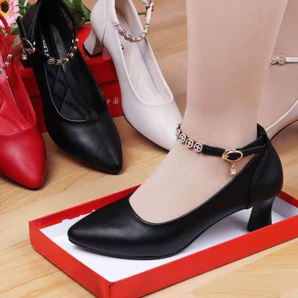 🔥👠【35-40】 Tocuri înalte cu talpă moale la modă nouă de vară