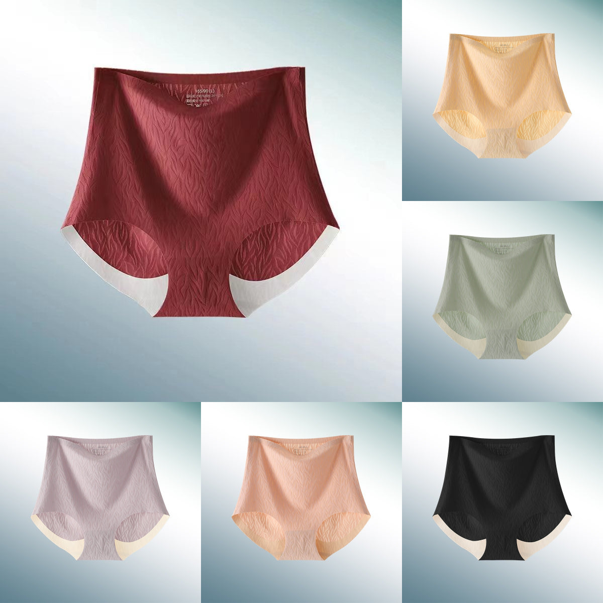 ✨【 6 bucati】【40-80KG】Chiloți modelatori 3D cu talie înaltă de calitate superioară