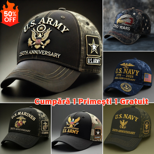 🔥Șapcă de baseball brodată 3D