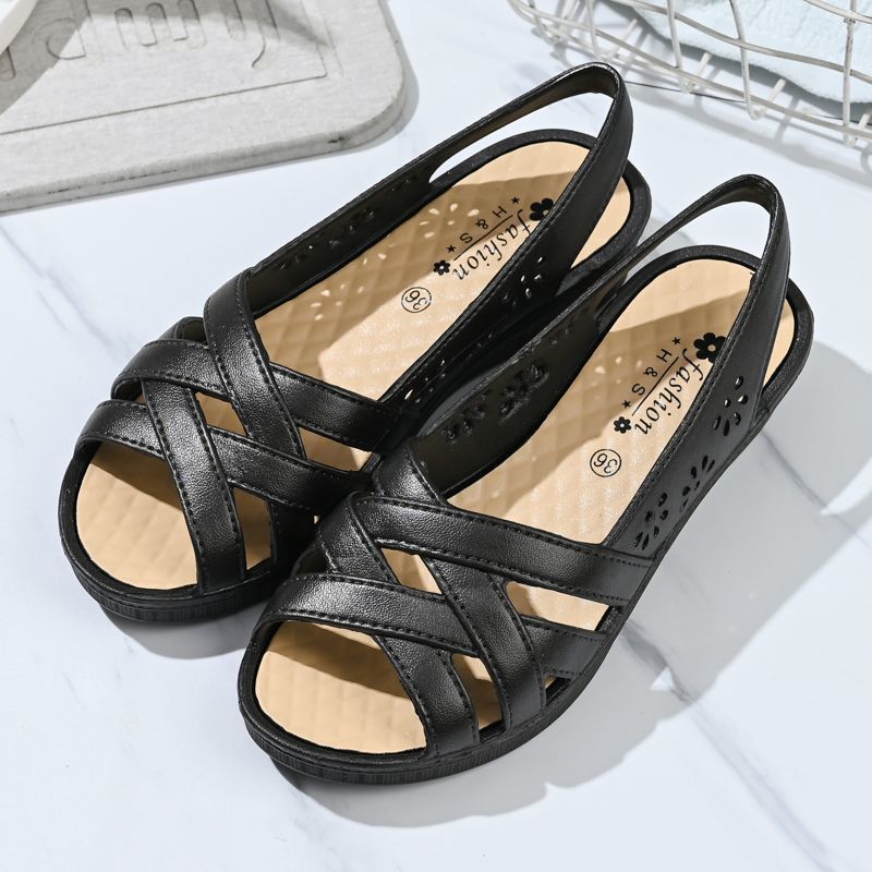 ✨😍【36-40】Nouă pereche de pantofi de vară, cu fund moale, confortabil, antiderapant și plat.
