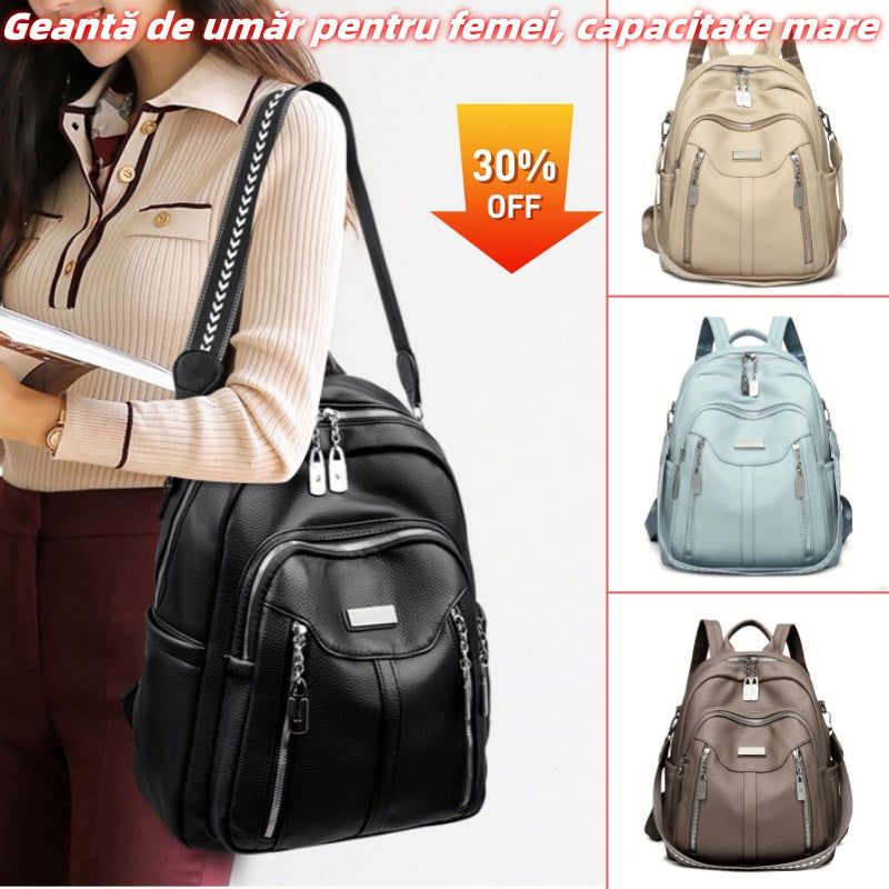 💟👜Geantă de umăr pentru femei, capacitate mare