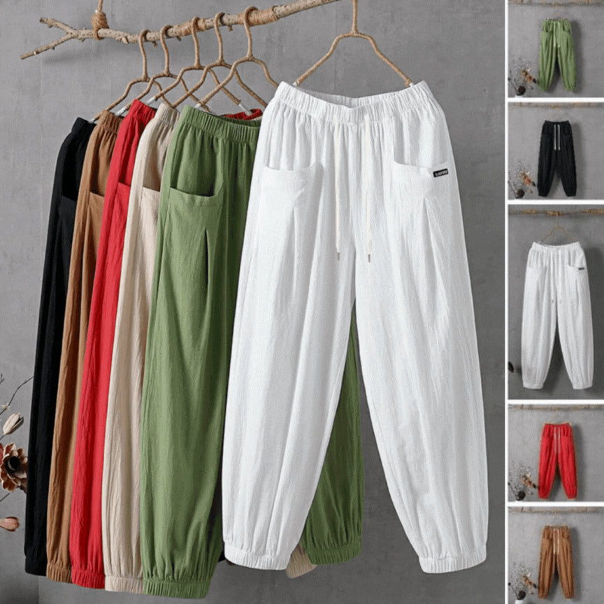 2024 Pantaloni largi pentru femei Pantaloni casual confortabili