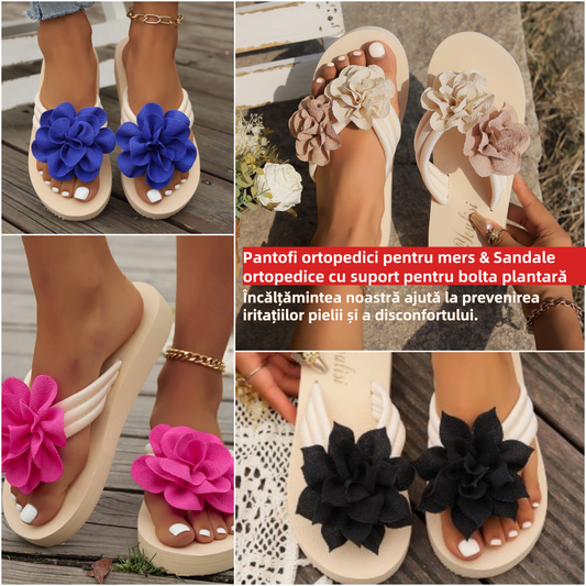 ✨【36-45】Sandale de dama de vară mărime mare cu platforma talpa ortopedica