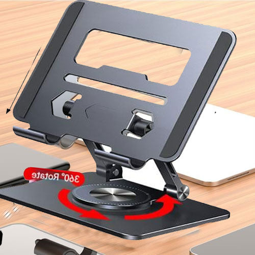 😃【Kötelező darab üzletembereknek -- Összecsukható és forgatható】💻 Laptopállvány Alumíniumötvözetből készült forgó állvány