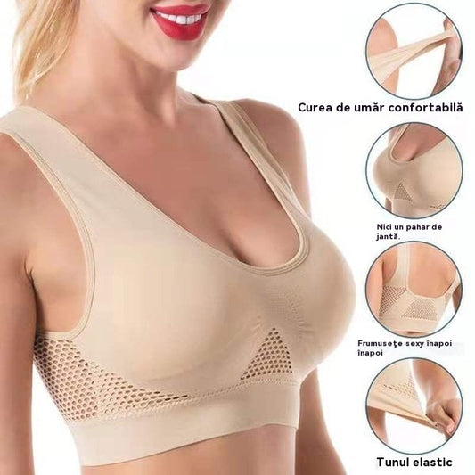 💌❤️【40-120KG】【Set de 2】Sutien respirabil și răcoros pentru mărimi mari