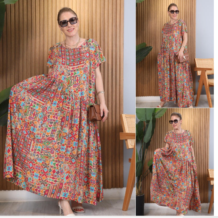 ✨【S-5XL】👗Rochie nouă de vară elegantă din tul floral