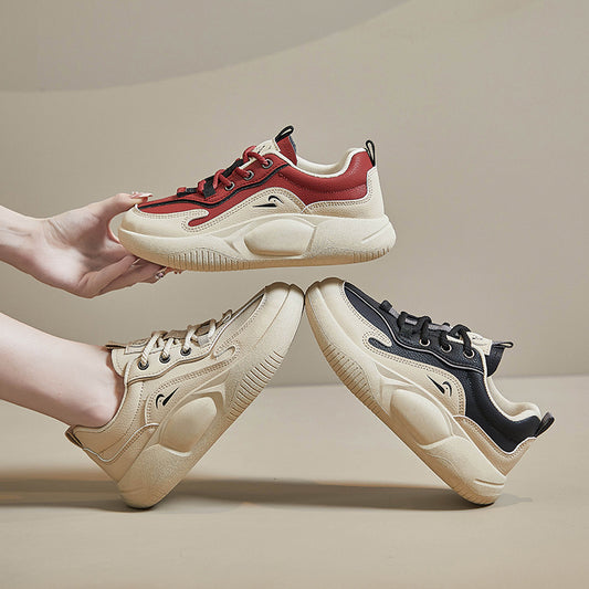 🎉🎉【35-40】Noi pantofi casual cu talpă groasă, foarte vânduți, pentru toamnă