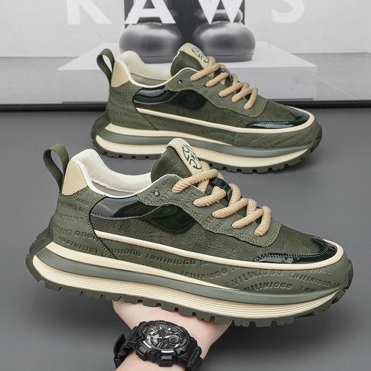 👞😊【39-44】Pantofi casual pentru bărbați, la modă, confortabili, care îmbunătățesc înălțimea