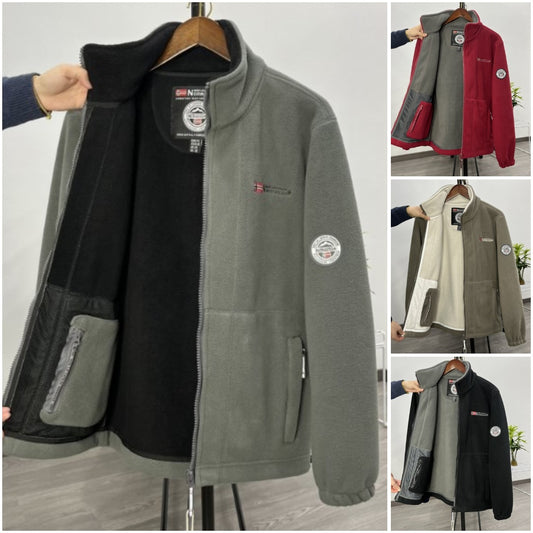 ❄【XS-3XL】 Bărbați casual casual cald toamna și iarna gros catifea fleece plus dimensiunea bărbați sacou