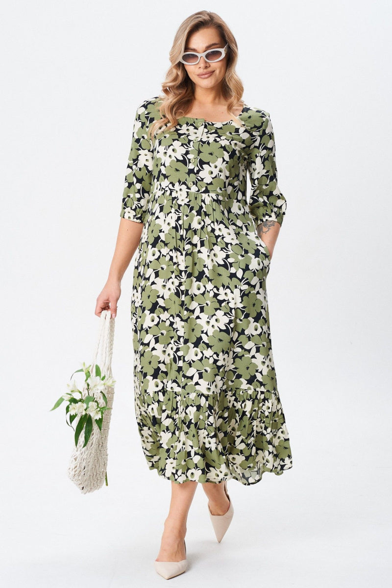 👗💕【S-5XL】Rochie lejeră din bumbac, mărimi mari | Confortabilă, vaporoasă, perfectă pentru vară