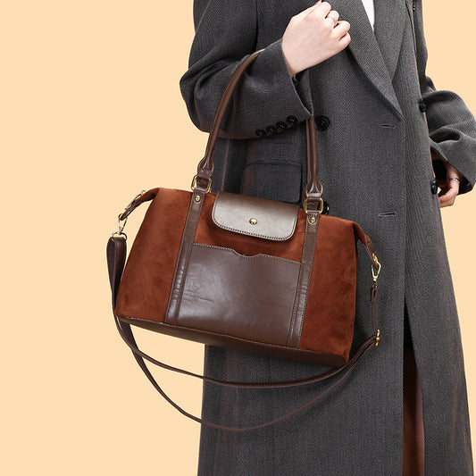 🏆👜Új, 2025-ös valódi bőr válltáska, kézzel készített, divatos és sokoldalú