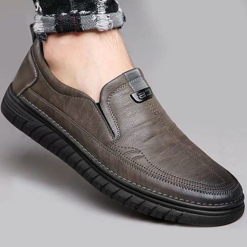 👞 [39-44]Pantofi bărbătești din piele naturală moale – Confort total pentru bărbați maturi