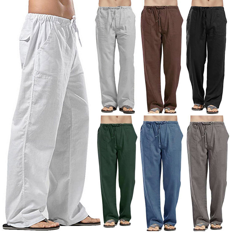 💁‍♂️[S-5XL] 2025 pantaloni noi pentru bărbați, material din bumbac de înaltă calitate, moale și respirabil