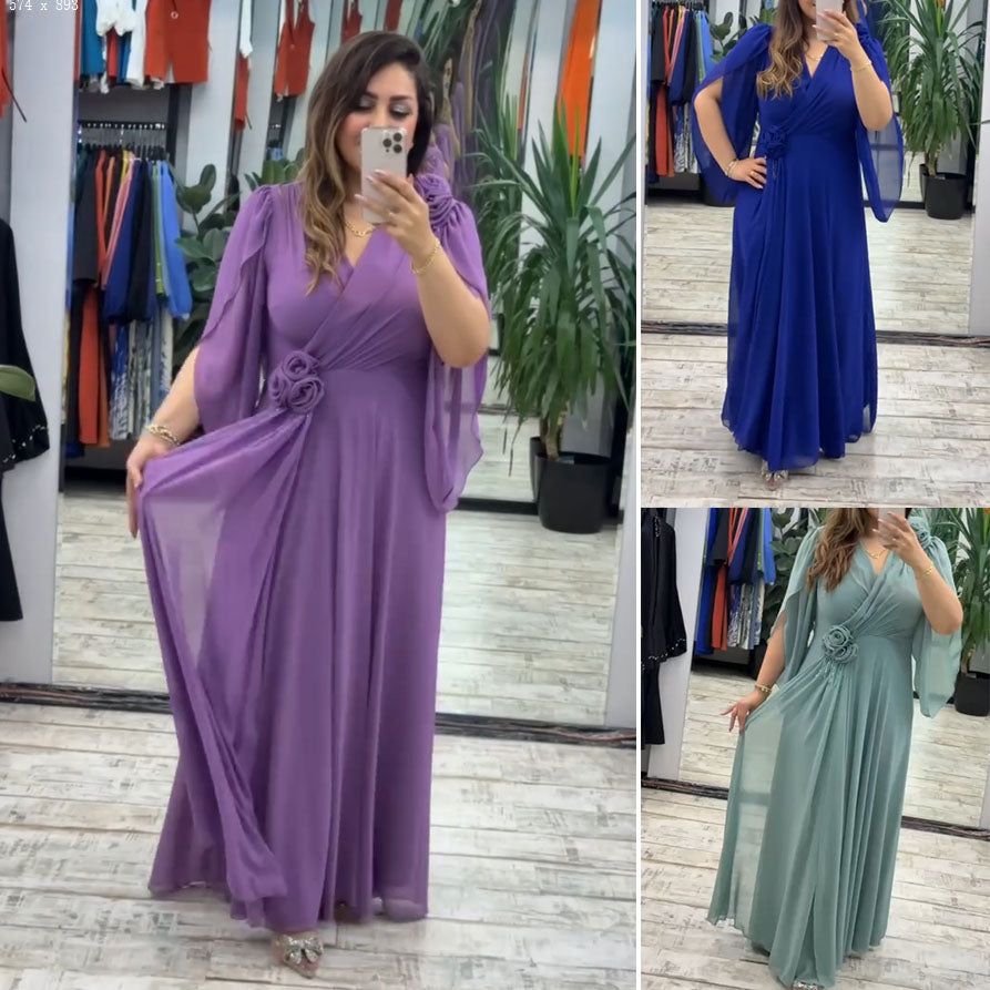👗【S-5XL】Rochie nouă la modă, design clasic, elegantă și simplă