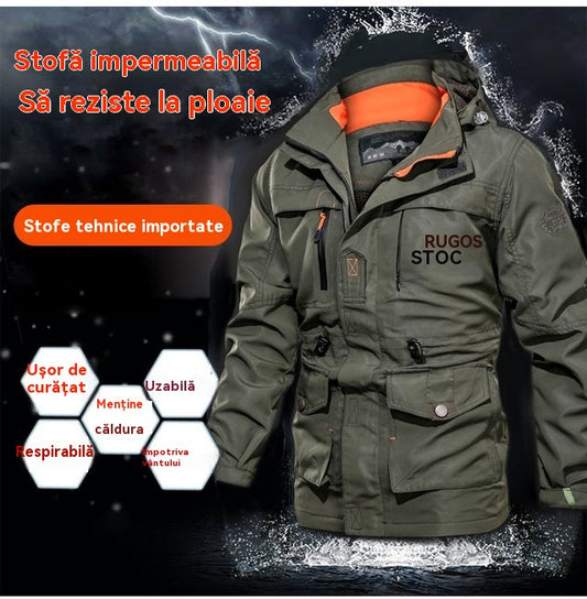 ❄🔥【M-4XL】Geacă impermeabilă și impermeabilă pentru bărbați, toamna anului 2025