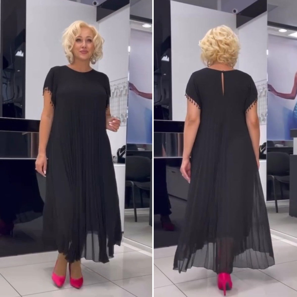 💞【S-5XL】Rochie nouă elegantă 🔥Be înaltă calitate, potrivire perfectă pentru orice silueta