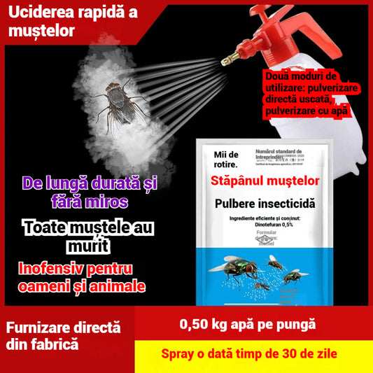 🛒【10 /20 pungi】 🦟❤️Special conceput pentru a ucide țânțarii și muștele din ferme, un pachet ucide puricii/lăcustele/gândacii de bucătărie/muștele/țânțarii!