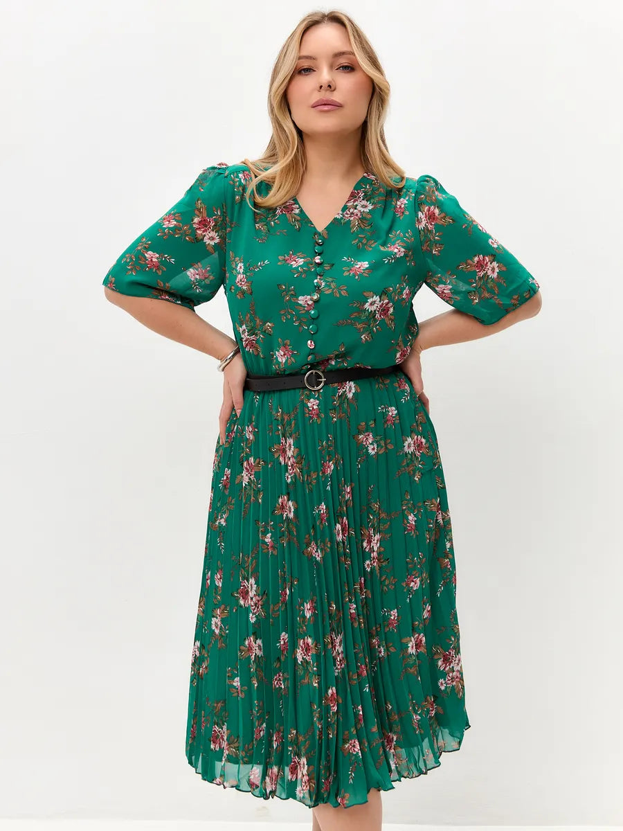 🏆【Nové produkty, úplne najpredávanejšie】🌸【S-5XL】Nové elegantné šaty s potlačou 