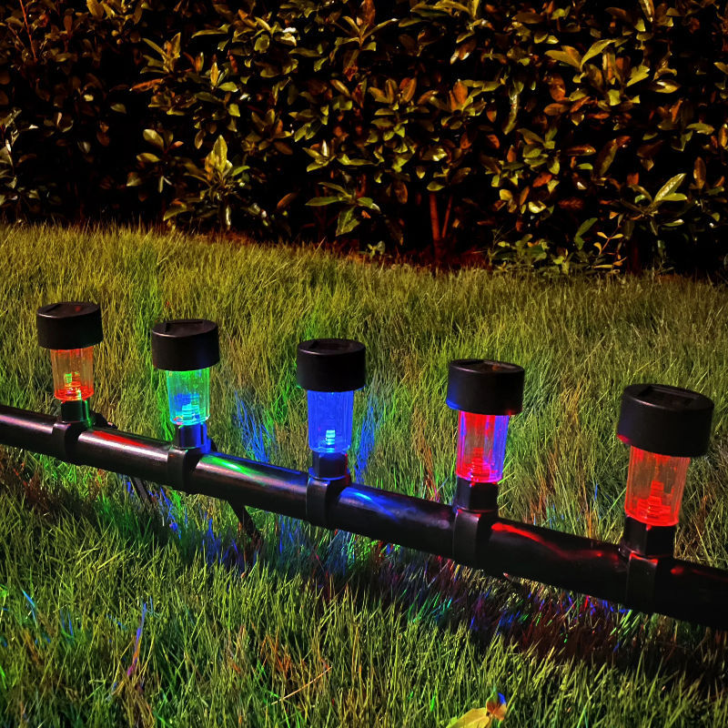 ✨✨【8 bucăți 】💡Lumini solare de grădină exterioare, lumini de gazon, iluminat decorativ