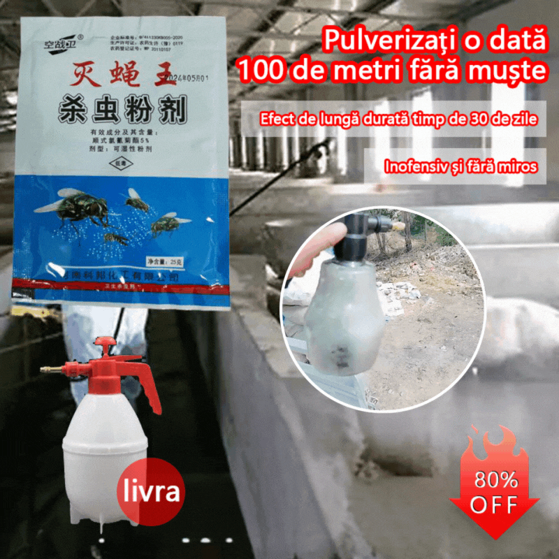 🛒【10 /20 pungi】 🦟❤️Special conceput pentru a ucide țânțarii și muștele din ferme, un pachet ucide puricii/lăcustele/gândacii de bucătărie/muștele/țânțarii!