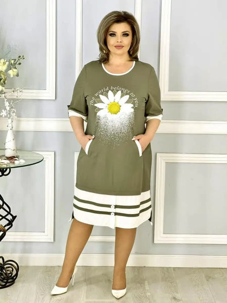 💟【S-5XL】👗 Nové módne pohodlné športové šaty 