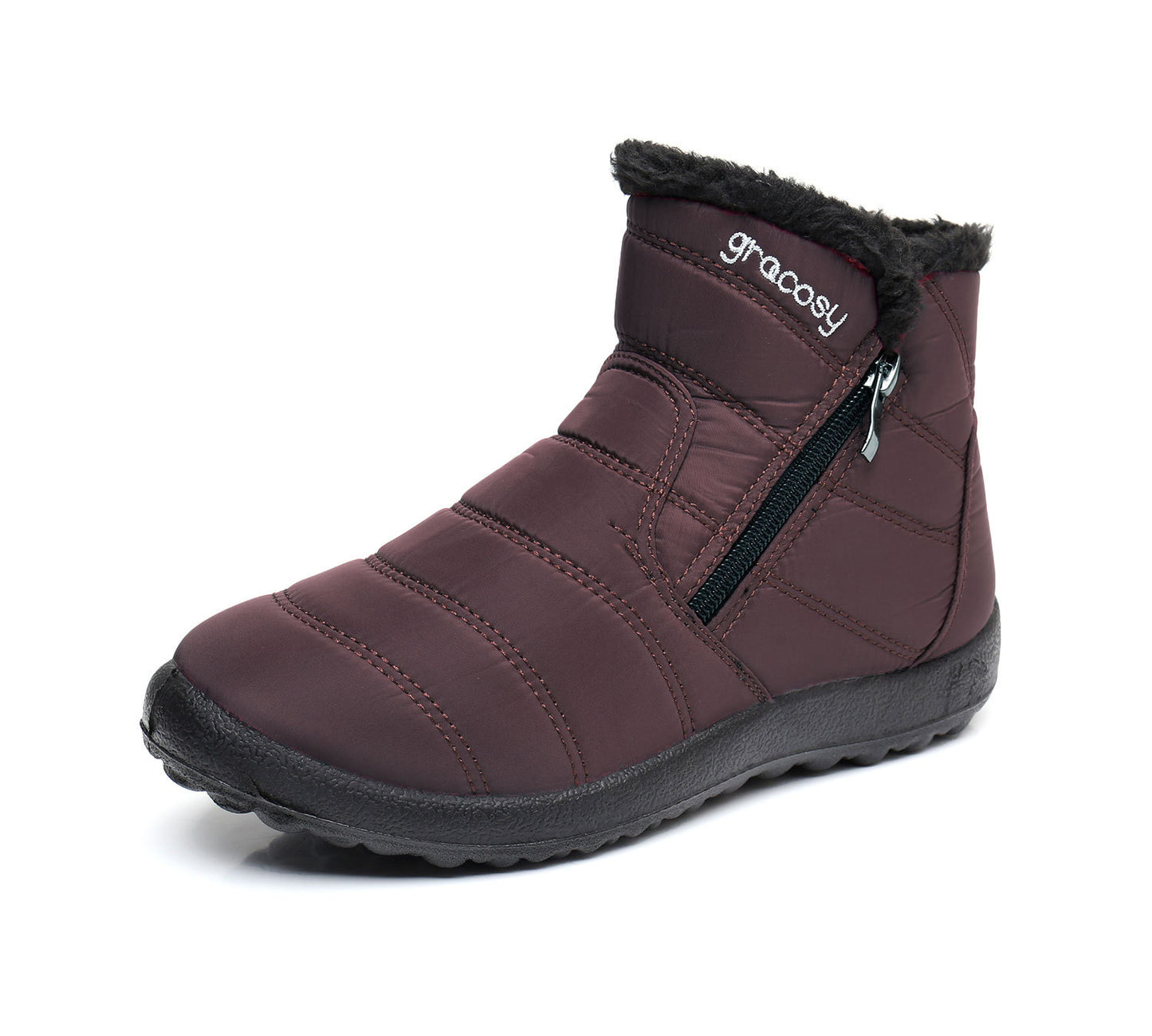 👢【36-42】 Ghete de zapada impermeabile pentru femei | fleece warm high top✨