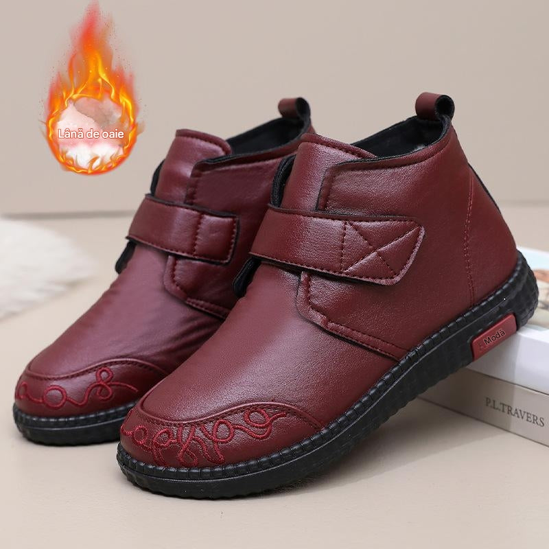 🔥👢【35-41】Bombažni čevlji z mehkimi, nedrsečimi podplati iz ovčje volne