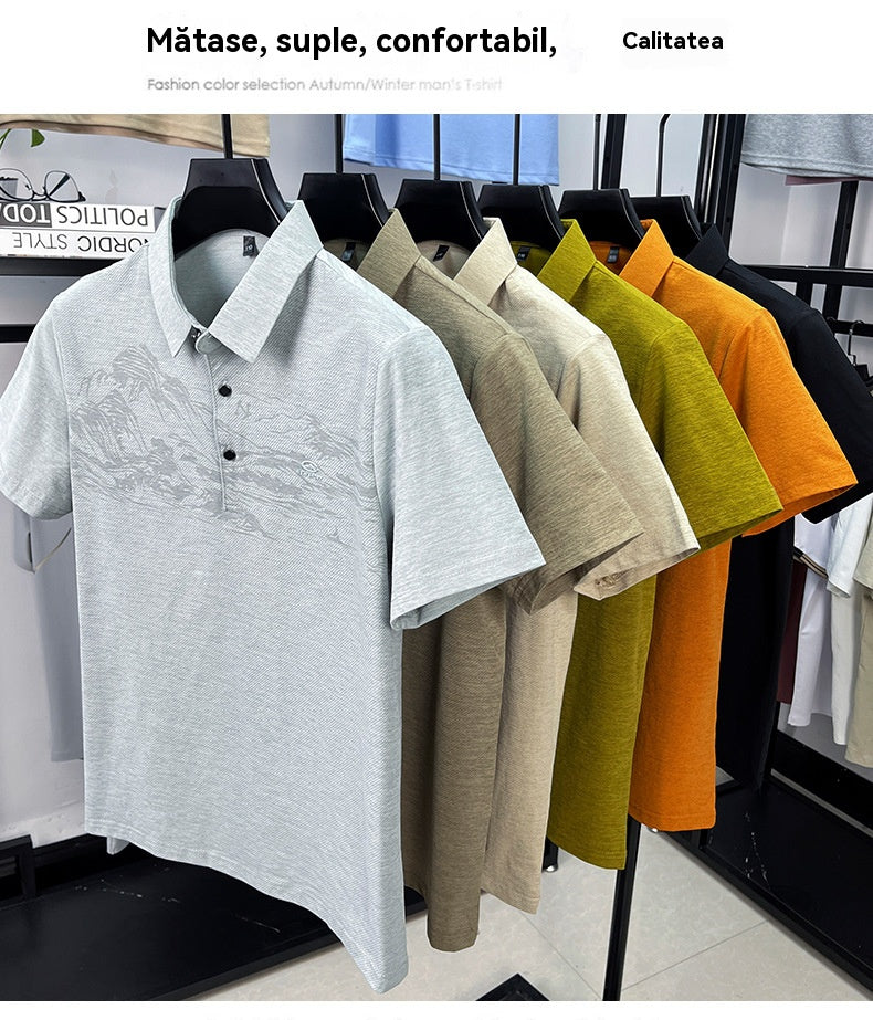 ✨👔 Tricou polo business pentru bărbați.